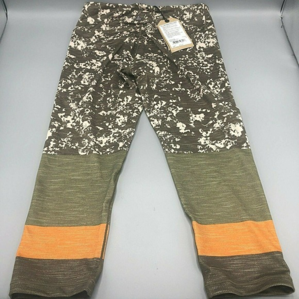 NWT‎ Prana Pillar Printed Capri Leggings Athletic Pants Size Small